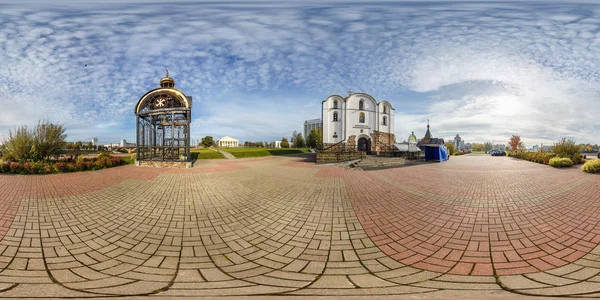 Vitebsk Belarus October 2018 Full Seamless Spherical Panorama 360 Degrees — Stock Photo, Image