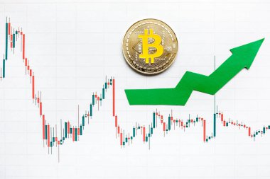 sanal para bitcoin beğenisine. Yeşil ok ve kağıt forex grafik Endeksi derecelendirmesini üzerinde gümüş Bitcoin Döviz piyasası zemin üzerine gidin. Cryptocurrency beğenisine kavramı.