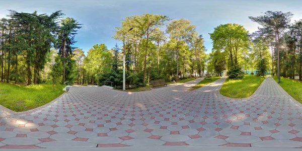 Full Spherical 360 Degrees Seamless Panorama Equirectangular Equidistant Projection Panorama — Stock Photo, Image