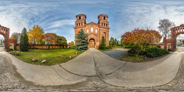 Vitebsk Belarus October 2018 Full Seamless Panorama 360 Angle View — Stock Photo, Image