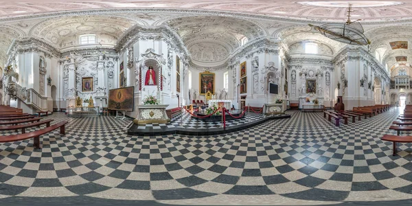 Vilnius Lituanie Septembre 2018 Panorama Sphérique Sans Couture 360 Par — Photo