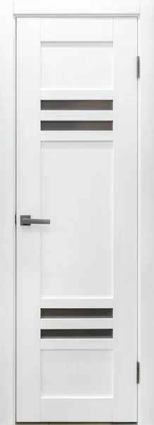 Holztüren Heller Farbe Für Moderne Loft Innenräume Und Eigentumswohnungen Flach — Stockfoto