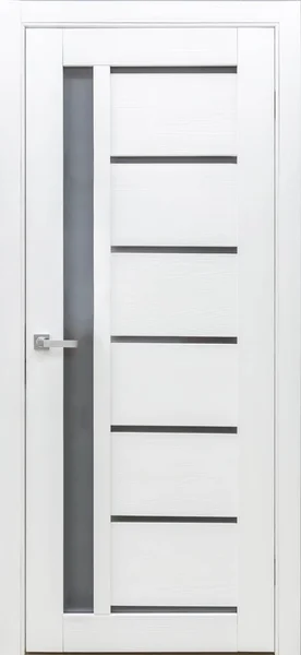 Holztüren in heller Farbe für moderne Loft-Innenräume und Eigentumswohnungen flach — Stockfoto
