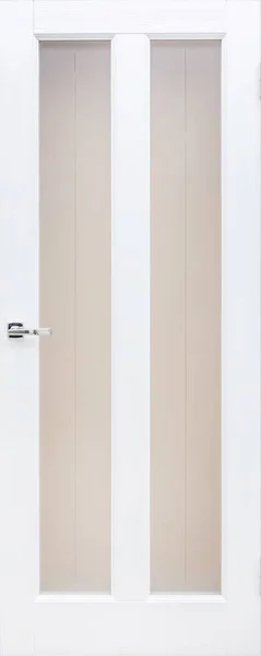 Drzwi Drewniane Kolorze Jasny Styl Nowoczesny Loft Apartamentów Wnętrza Condo — Zdjęcie stockowe