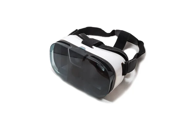 360 Cartão Óculos Realidade Virtual Para Celular Isolado Fundo Branco — Fotografia de Stock