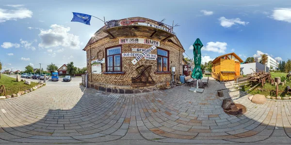 Гродно Беларус Июль 2018 Полная Бесшовная Сферическая Панорама 360 Градусов — стоковое фото