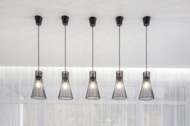 a sıra-in parlak iç loft için moda lambalar