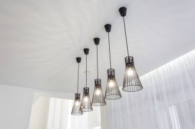 a sıra-in parlak iç loft için moda lambalar