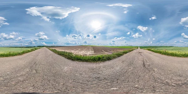 Panorama Esférico Completo Sin Costuras 360 Por 180 Grados Vista — Foto de Stock