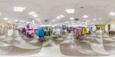 Minsk, Beyaz Rusya - 2018 olabilir: küresel seamless panorama 360 tam 