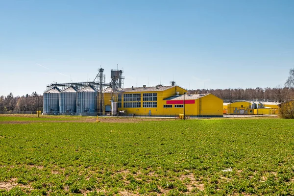 agro-processing plant for processing and silos for drying cleaning and storage of agricultural products, flour, cereals and grain. poultry farm