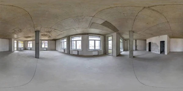 Empty room without repair. full seamless spherical hdri panorama — Stock Photo, Image