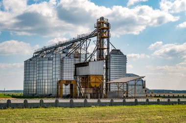 Agro-işleme tesisi işleme ve cleani kurutma silolar için