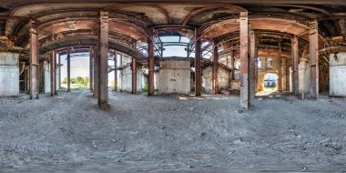 Tam küresel dikişsiz hdri panorama 360 derece açı görünümü
