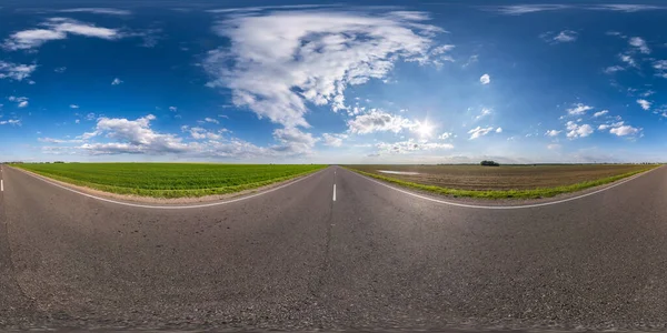 Panorama Hdri Pieno Sferico Senza Soluzione Continuità Vista Angolo 360 — Foto Stock