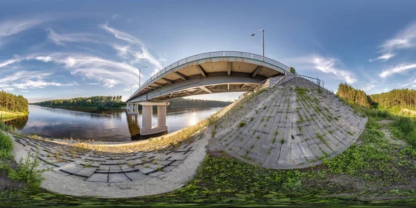 Volle Nahtlose Sphärische Hdri Panorama 360 Grad Winkel Ansicht Der — Stockfoto