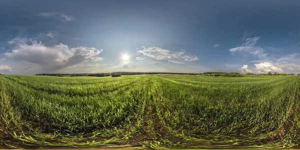 Panorama Hdri Sferico Senza Soluzione Continuità 360 Gradi Vista Angolo — Foto Stock