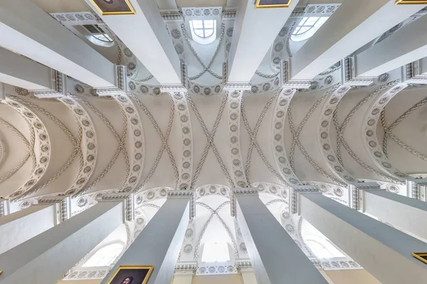 Vilnius Lithuania August 2019 Interior Dome Looking Old Gothic Uniate — Stock Photo, Image