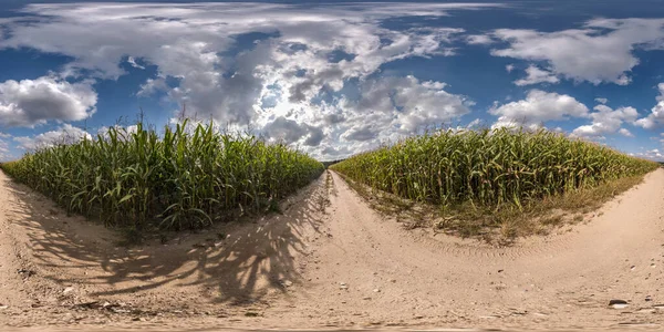 Full Seamless Spherical Hdri Panorama 360 Degrees Angle View Gravel — Stock Photo, Image