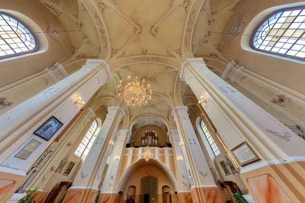 Wroclaw Polónia Setembro 2018 Cúpula Interior Olhando Para Cima Uma — Fotografia de Stock