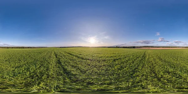 Panorama Hdri Esférico Sem Emenda Completo 360 Graus Vista Ângulo — Fotografia de Stock