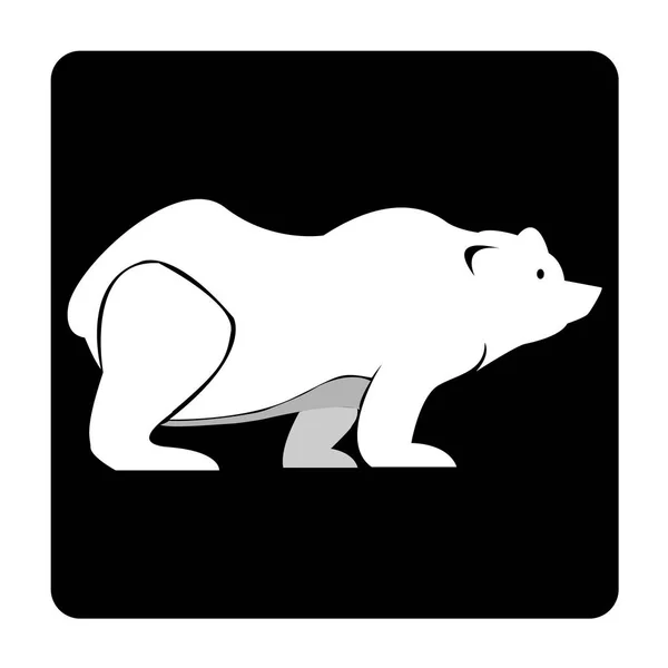 これは動物の形のロゴです このロゴは 子ども向けアプリケーションのロゴから 子ども向けビジネスなど様々な事業に活用できます — ストックベクタ