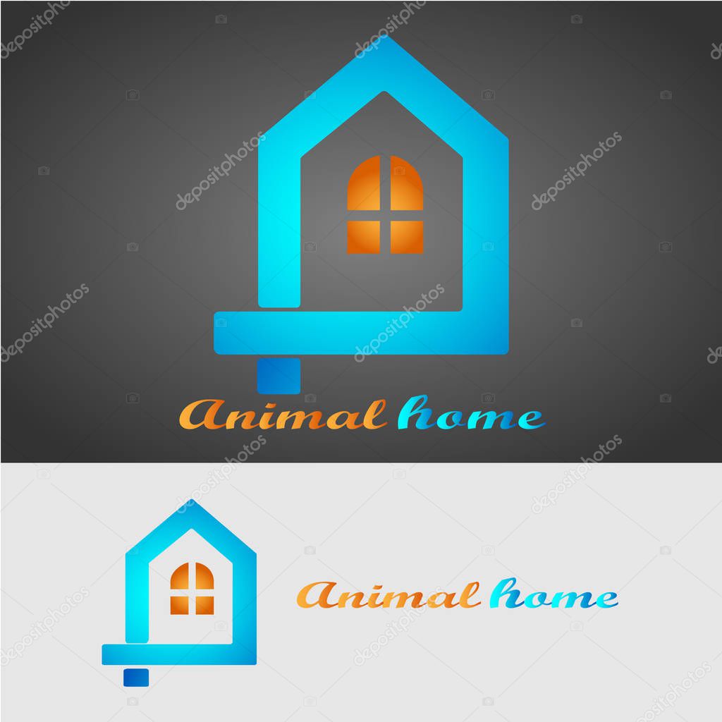 This logo is made for a business that runs in the field of pet maintenance or can be used for other business purposes.