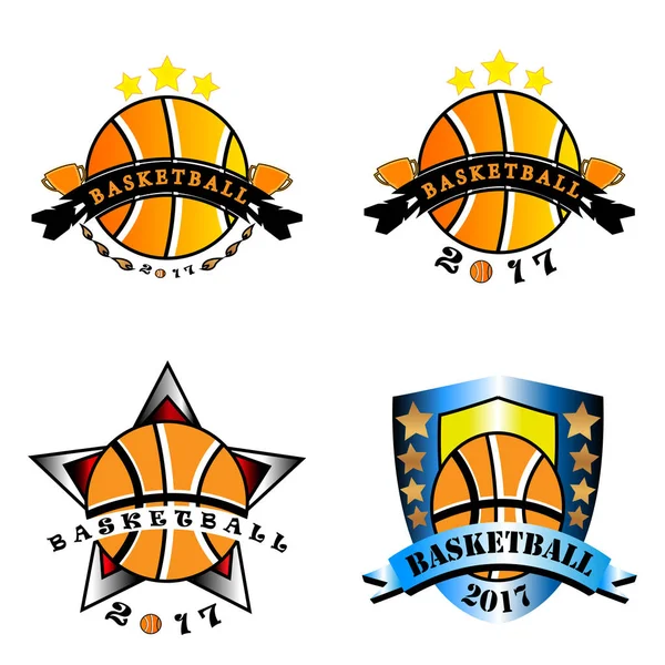 Logo Est Utilisé Dans Basket Ball Sportif Logo Est Très — Image vectorielle