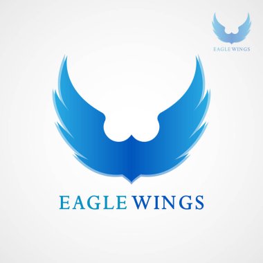 Bu logo özellikleri kartal kanatları. Bu logo bir şirket logosu ve bir uygulama logo olarak kullanmak iyidir. Ama aynı zamanda çeşitli diğer yaratıcı işletmeler, çıkartmalar resimleri, t-shirtler ve gerektiğinde diğer işletmeler üzerinde resim gibi kullanılabilir.