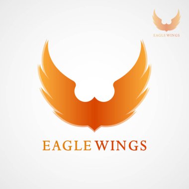 Bu logo özellikleri kartal kanatları. Bu logo bir şirket logosu ve bir uygulama logo olarak kullanmak iyidir. Ama aynı zamanda çeşitli diğer yaratıcı işletmeler, çıkartmalar resimleri, t-shirtler ve gerektiğinde diğer işletmeler üzerinde resim gibi kullanılabilir.