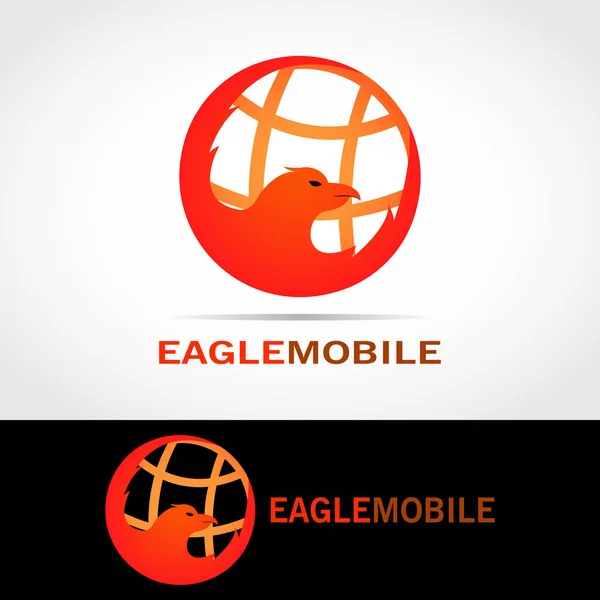 This logo shows an eagle with the earth as its background. This logo is good for use as a company logo that is engaged in technology or can also be a travel business logo. But it can also be used as an app logo and various other creative business.