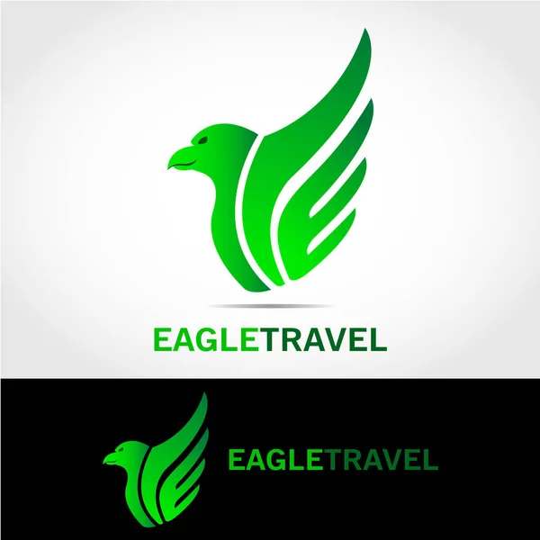 Dieses Logo Hat Ein Abbild Eines Adlers Dieses Logo Wird — Stockvektor