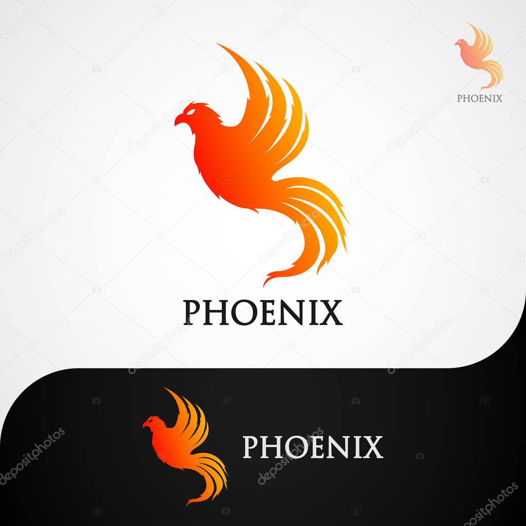 This logo has a phoenix image. This logo is good to use as a company logo or it can also be an application logo. But it can also be used in various other creative businesses, such as pictures on stickers, pictures on T-shirts and other businesses.