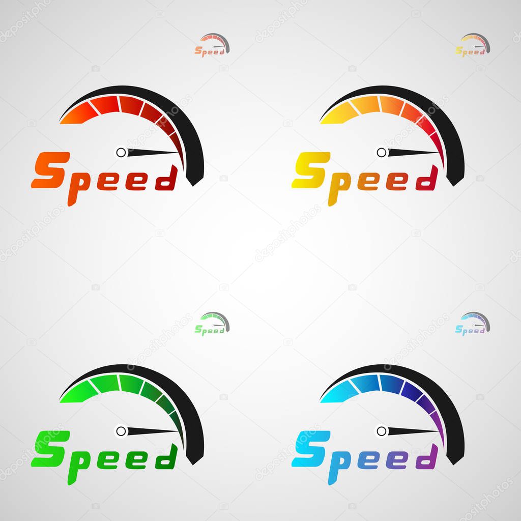 This logo has a speedometer. This logo is good to use as a company logo or business engaged in the automotive sector. This logo is also good to use as a game application logo and so on as well as various other creative businesses.