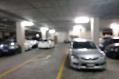 Tayland daire altında otopark bulanık