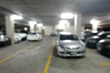 Tayland daire altında otopark bulanık