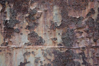 paslı metal doku, eski metal arka plan kadar kapatın.