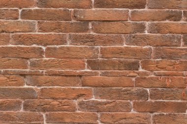 Eski kahverengi tuğla duvar. Arka plan. Doku