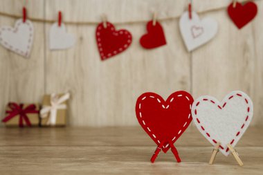 Sevgililer günü ve anneler günü için sahne