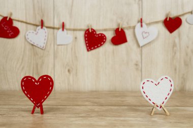 Sevgililer günü ve anneler günü için sahne