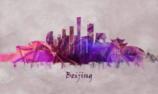 Beijing Capital China Skyline — Foto de Stock