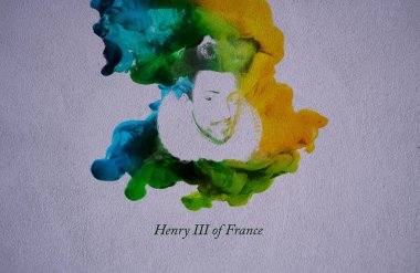 Kral Henry III. Fransa suluboya resim