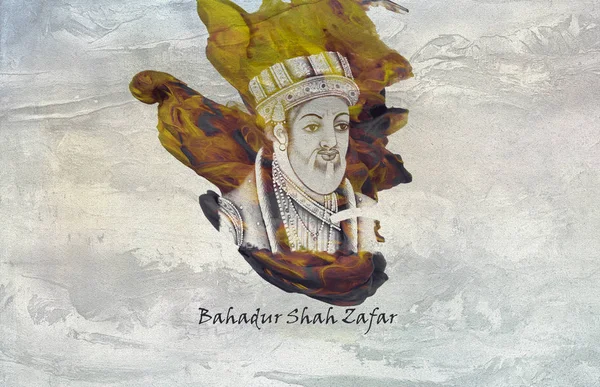 Mogulkaiser Bahadur Shah Zafar — Stockfoto