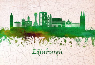 Edinburgh silueti, Iskoçya 'nın kompakt, tepelik sermaye