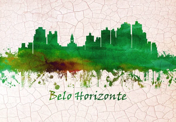 Belo Horizonte Brasilien Skyline — Stockfoto