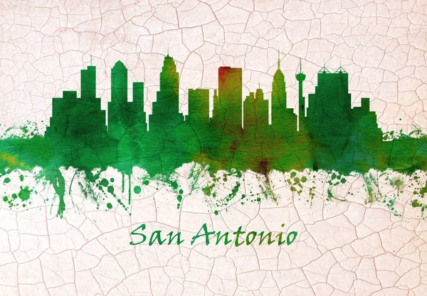 San Antonio Texas Skyline — Stock Fotó