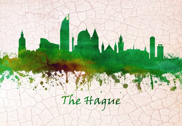 Skyline Van Den Haag Nederland — Stockfoto