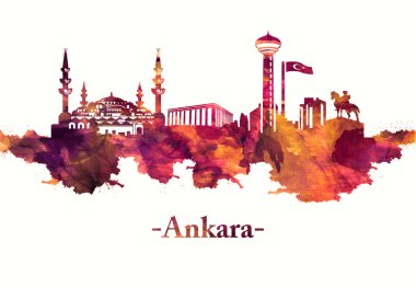 Ankara'nın kızıl silueti, Türkiye'nin kozmopolit başkenti, orta Anadolu bölgesinde yer almaktadır