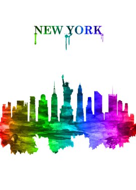 New York şehrinin gökkuşağı portresi Hudson Nehri 'nin Atlantik Okyanusu' yla buluştuğu yerde oturan 5 ilçeden oluşuyor.