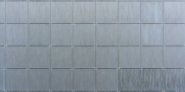 Decorazioni di piastrelle di plastica alla moda di colore grigio — Foto Stock